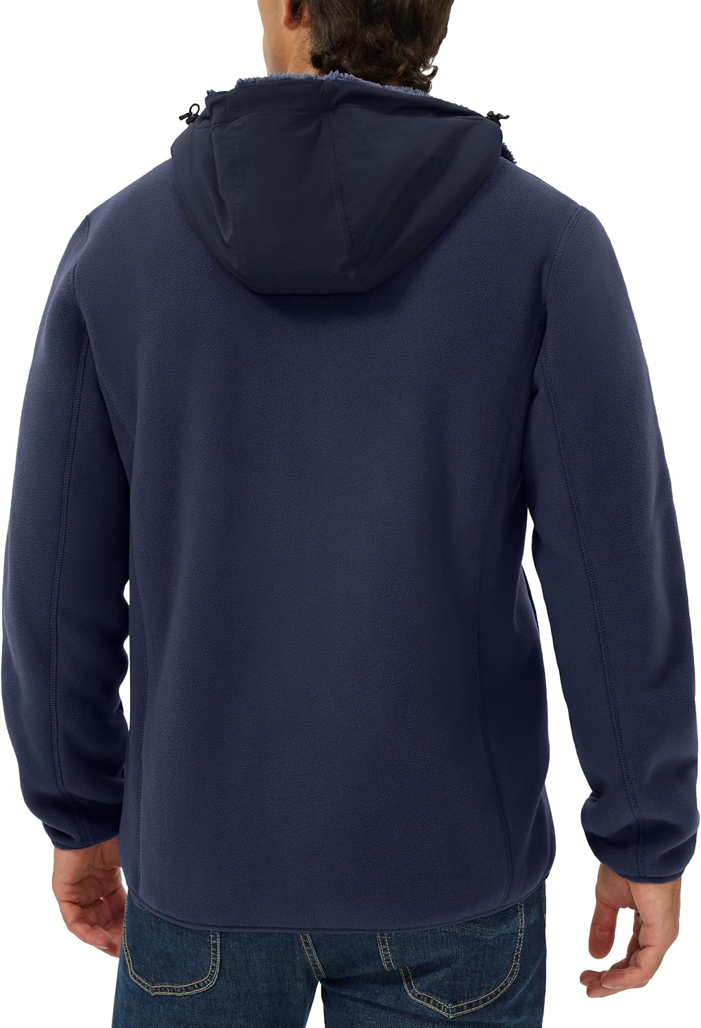 เสื้อแจ็คเก็ตขนแกะโพลาร์สำหรับ - Sherpa Hoodie Fleece บทวิจารณ์และราคา