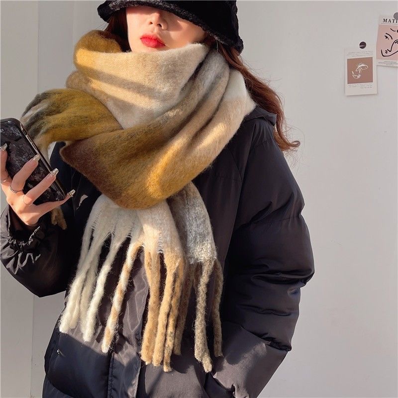2025Newฤดูหนาวหนาผ้าพันคอผู้หญ - Shawl Wrap Winter บทวิจารณ์และราคา