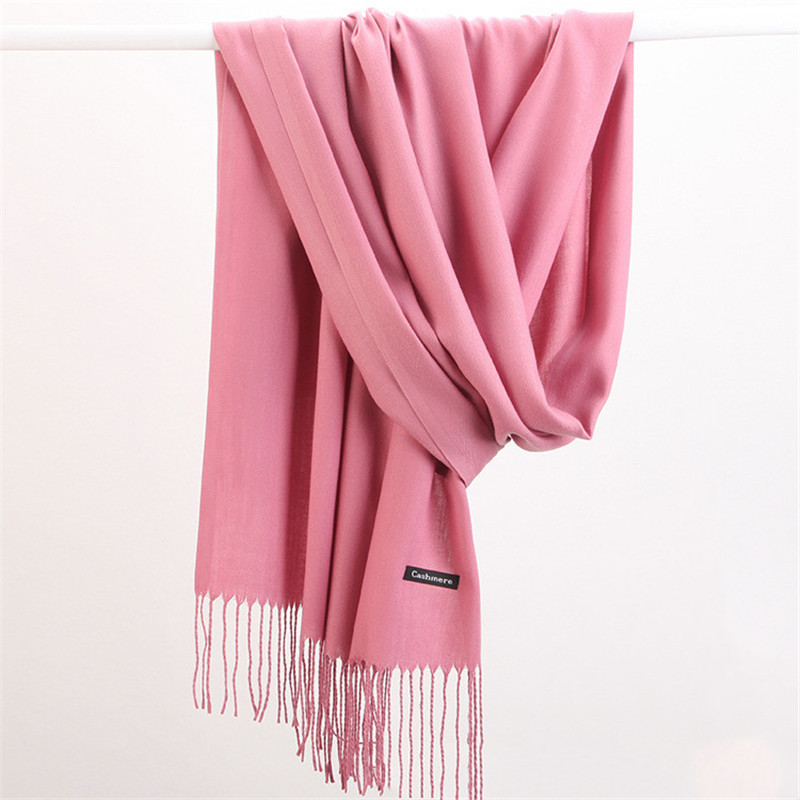 แฟชั่นสีทึบ 2023 ผู้หญิงผ้าพัน - Shawl Wrap Winter บทวิจารณ์และราคา