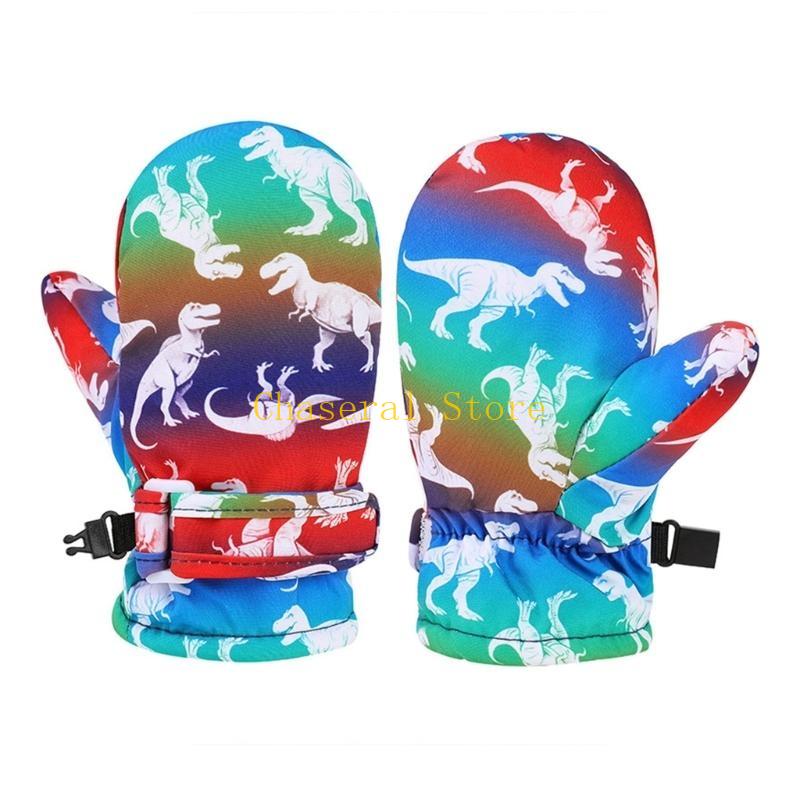 ถุงมือหิมะสีสันสดใสของเด็กชายแ - Snow Glove Insulated บทวิจารณ์และราคา