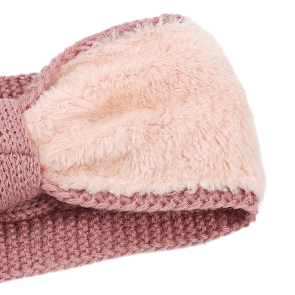 ที่คาดผมถักไหมพรมสำหรับผู้หญิง - Winter Headband Fleece บทวิจารณ์และราคา