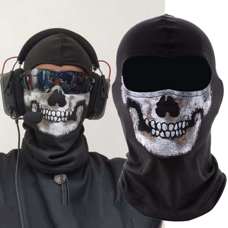 คอสเพลย์เกมคอดหัวกะโหลกผีหมวกส - Balaclava Ski Mask บทวิจารณ์และราคา